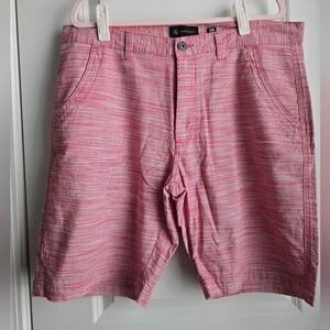 INC International Concepts Red Striped Men Shorts